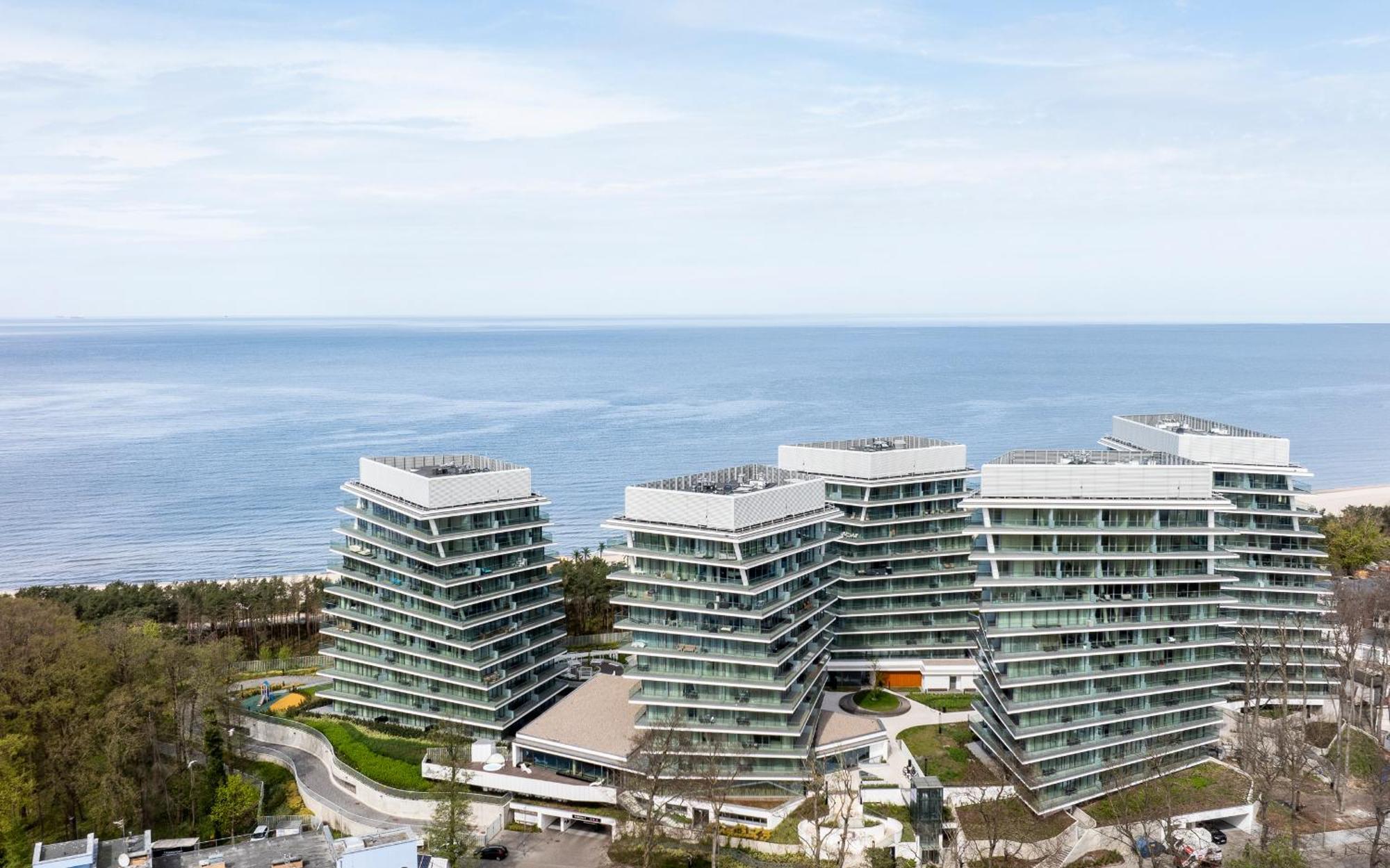 Appartement Wave Panorama 8Th Floor Sea View à Miedzyzdroje Extérieur photo
